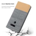 Miniatyrbillede 7 af 8: LG G8 ThinQ Pungetui Cover Case (Grå)