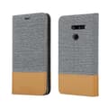 Miniatyrbillede 8 af 8: LG G8 ThinQ Pungetui Cover Case (Grå)
