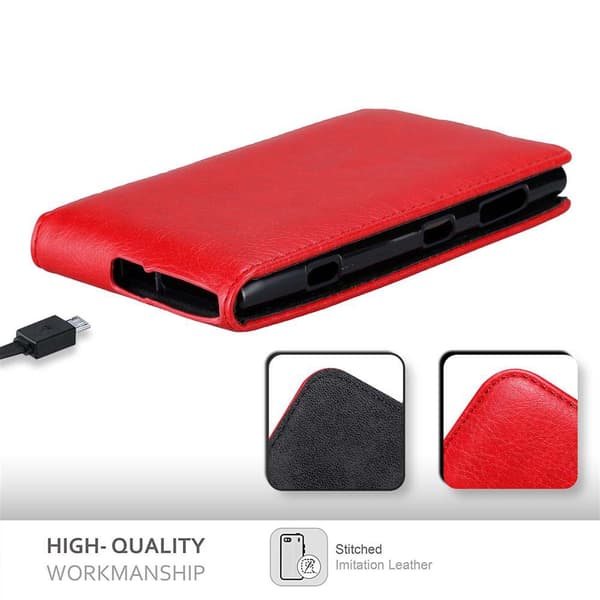 Deksel til Nokia Lumia 1020 Flip Etui med magnetisk lukking