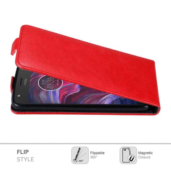 Motorola MOTO X4 Suojakotelo Suojakuori Lompakkokotelo Matkapuhelinkotelo flip muotoilu magneettisuljenta