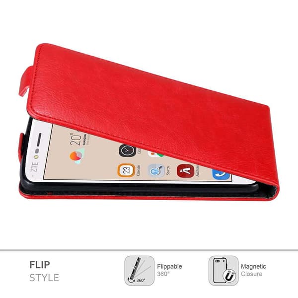 Skyddsfodral för ZTE Blade V8 Fodral Skal i flipdesign med magnetisk stängning Case Cover