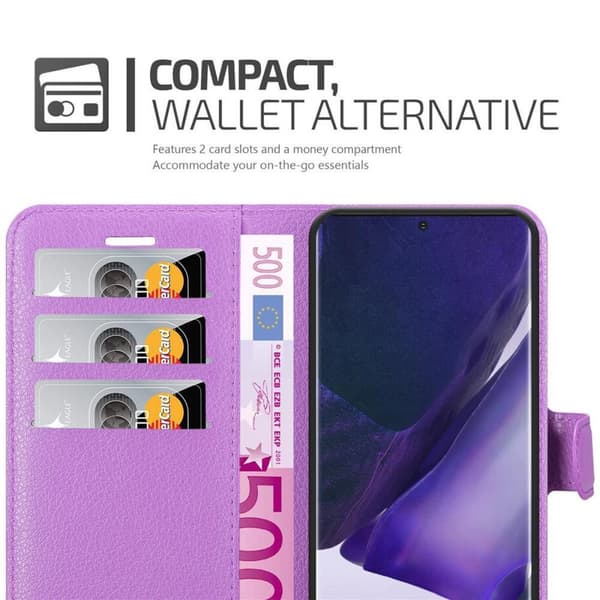Samsung Galaxy NOTE 20 PLUS Plånboksfodral Fodral Skal Case med magnetisk stängning, ståfunktion och kortplats