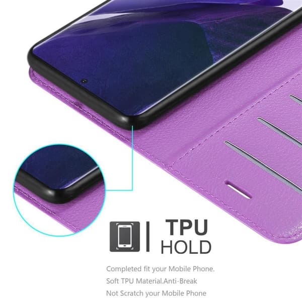 Samsung Galaxy NOTE 20 PLUS Plånboksfodral Fodral Skal Case med magnetisk stängning, ståfunktion och kortplats