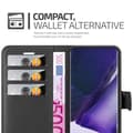 Miniatyrbild 4 av 8: Samsung Galaxy NOTE 20 PLUS Plånboksfodral Fodral Skal Case med magnetisk stängning, ståfunktion och kortplats
