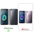 Pikkukuva 2 / 8: HTC Desire 12 PLUS Suojakotelo Suojakuori Lompakkokotelo Matkapuhelinkotelo jossa magneettisuljenta, jalusta-toiminto ja korttitasku