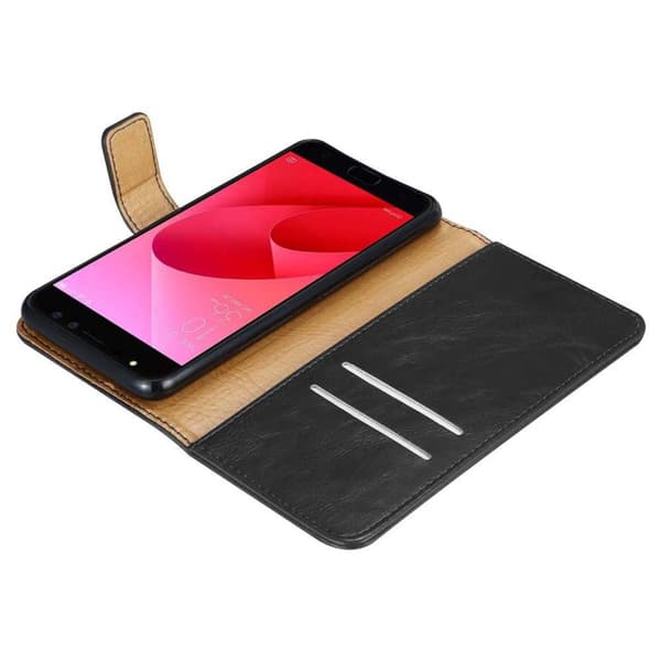 Deksel til Asus ZenFone 4 Selfie PRO Lommebokdeksel med magnetisk lukking, stativfunksjon og kortlomme