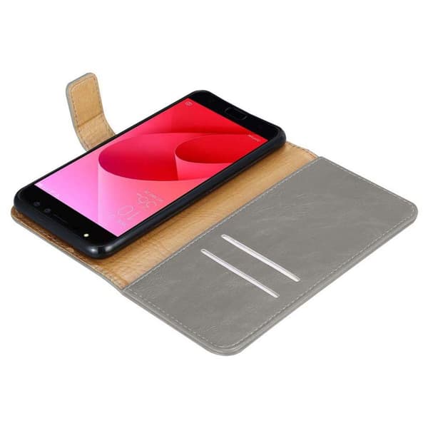 Deksel til Asus ZenFone 4 Selfie PRO Lommebokdeksel med magnetisk lukking, stativfunksjon og kortlomme