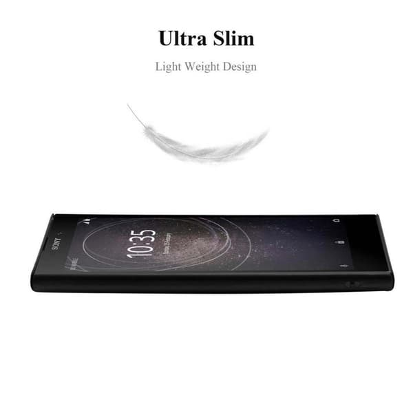 Hårt Sony Xperia L2 Fodral Skal Fodral Mobilskydd Hard Case Skyddsomslag i metalloptik mot repor och stötar