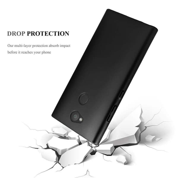 Hårt Sony Xperia L2 Fodral Skal Fodral Mobilskydd Hard Case Skyddsomslag i metalloptik mot repor och stötar