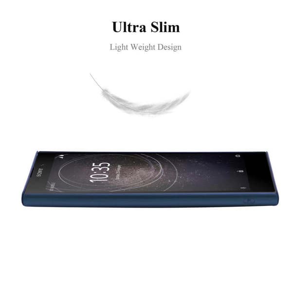 Hårt Sony Xperia L2 Fodral Skal Fodral Mobilskydd Hard Case Skyddsomslag i metalloptik mot repor och stötar