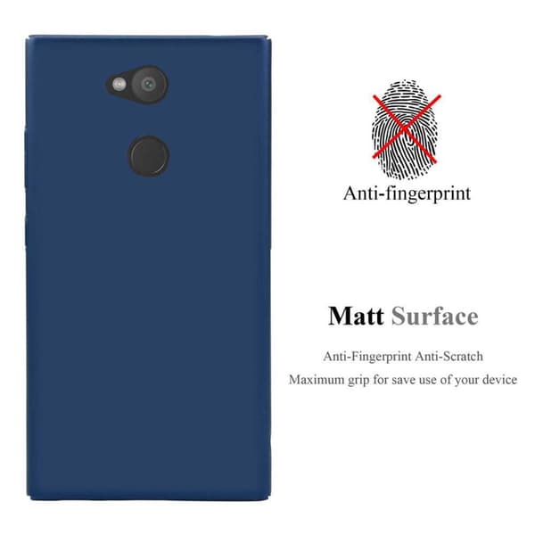 Hårt Sony Xperia L2 Fodral Skal Fodral Mobilskydd Hard Case Skyddsomslag i metalloptik mot repor och stötar