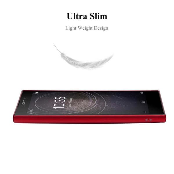 Hårt Sony Xperia L2 Fodral Skal Fodral Mobilskydd Hard Case Skyddsomslag i metalloptik mot repor och stötar