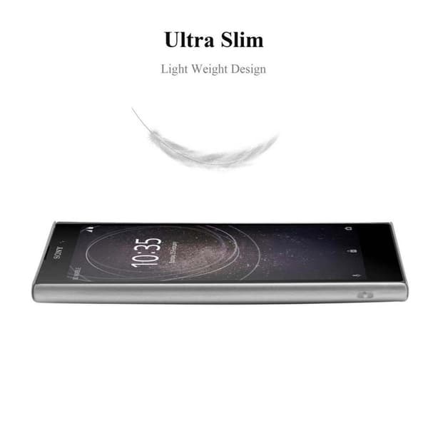 Hårt Sony Xperia L2 Fodral Skal Fodral Mobilskydd Hard Case Skyddsomslag i metalloptik mot repor och stötar