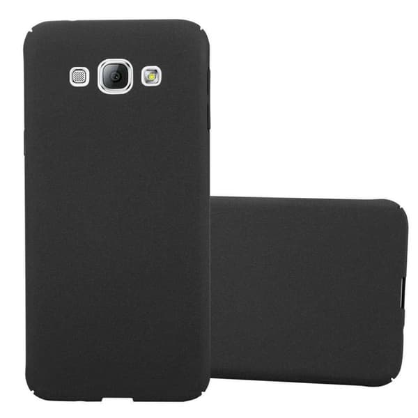 Samsung Galaxy A8 2015 Fodral Skal Hard Case Mobilskydd i Frosted utseende mot repor och stötar FROSTY SVART