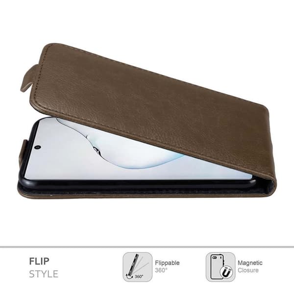 Deksel til Samsung Galaxy NOTE 10 Flip Etui med magnetisk lukking