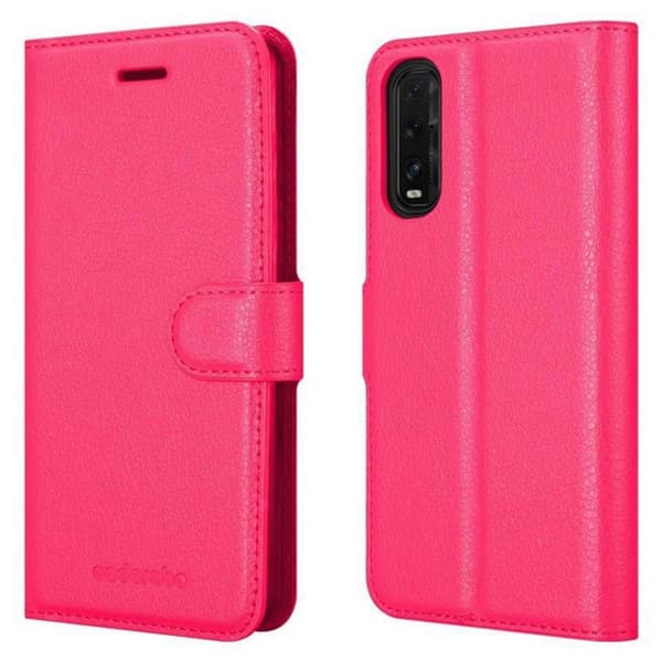 Oppo FIND X2 Suojakotelo Lompakkokotelo Matkapuhelinkotelo Suojakuori jossa magneettisuljenta, jalusta-toiminto ja korttitasku