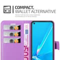 Miniatyrbild 3 av 8: Oppo A92 Plånboksfodral Fodral Skal Case med magnetisk stängning, ståfunktion och kortplats