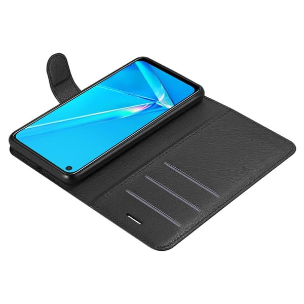 Oppo A92 Plånboksfodral Fodral Skal Case med magnetisk stängning, ståfunktion och kortplats