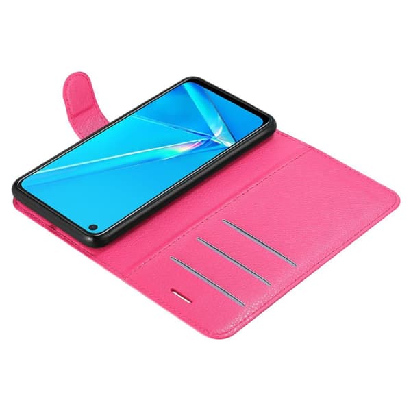 Oppo A92 Plånboksfodral Fodral Skal Case med magnetisk stängning, ståfunktion och kortplats