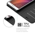 Pikkukuva 3 / 5: Xiaomi RedMi NOTE 4 Suojakotelo Lompakkokotelo Matkapuhelinkotelo Suojakuori jossa magneettisuljenta, jalusta-toiminto ja korttitasku