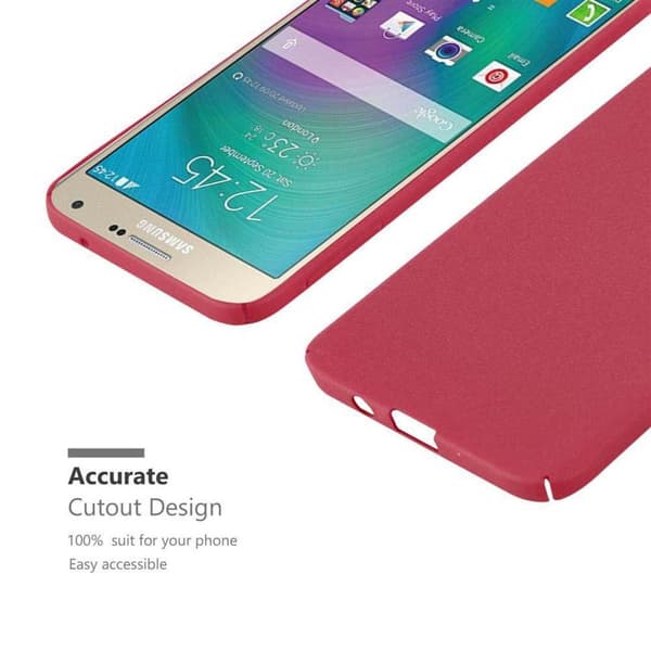 Deksel for Samsung Galaxy A7 2015 Hardt Case Beskyttende i frostet look mot riper og støt