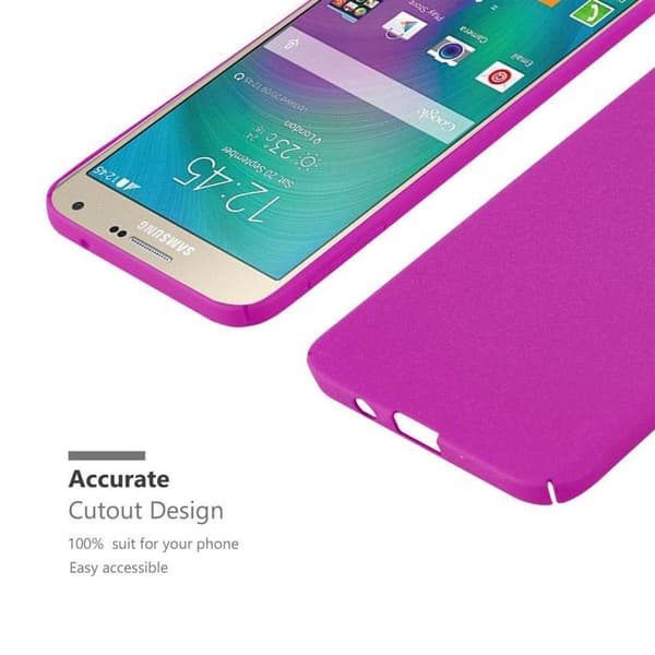 Deksel for Samsung Galaxy A7 2015 Hardt Case Beskyttende i frostet look mot riper og støt
