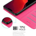 Pikkukuva 5 / 8: iPhone 12 PRO MAX Suojakotelo Lompakkokotelo Matkapuhelinkotelo Suojakuori jossa magneettisuljenta, jalusta-toiminto ja korttitasku