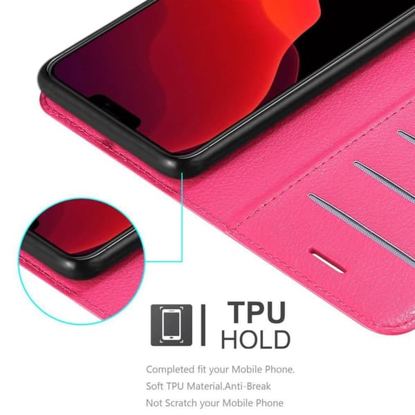 iPhone 12 PRO MAX Suojakotelo Lompakkokotelo Matkapuhelinkotelo Suojakuori jossa magneettisuljenta, jalusta-toiminto ja korttitasku