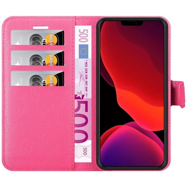 iPhone 12 PRO MAX Suojakotelo Lompakkokotelo Matkapuhelinkotelo Suojakuori jossa magneettisuljenta, jalusta-toiminto ja korttitasku