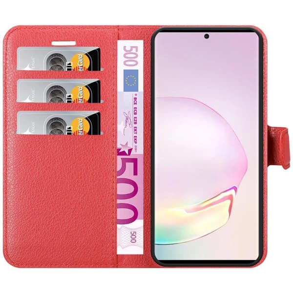 Samsung Galaxy NOTE 20 Suojakotelo Lompakkokotelo Matkapuhelinkotelo Suojakuori jossa magneettisuljenta, jalusta-toiminto ja korttitasku