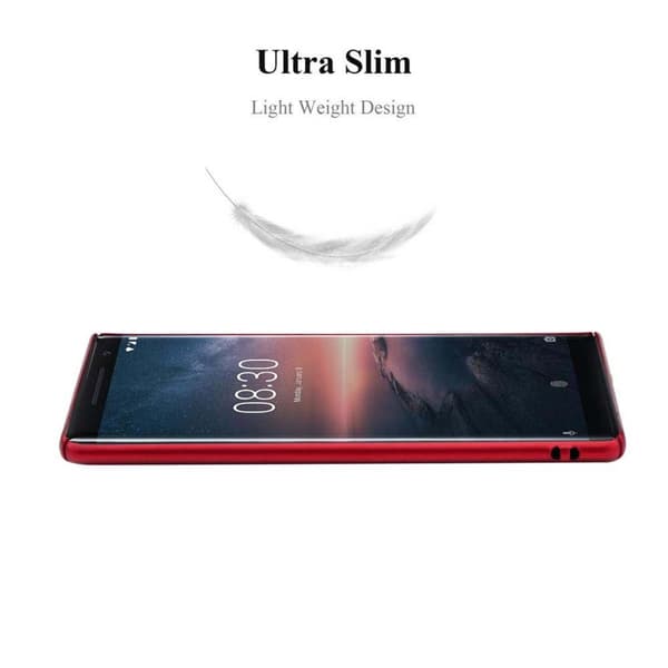 Hårt Nokia 8 Sirocco Fodral Skal Fodral Mobilskydd Hard Case Skyddsomslag i metalloptik mot repor och stötar