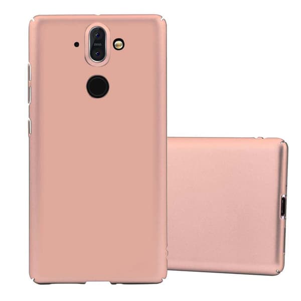 Hårt Nokia 8 Sirocco Fodral Skal Fodral Mobilskydd Hard Case Skyddsomslag i metalloptik mot repor och stötar