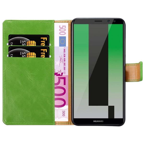 Huawei MATE 10 LITE Suojakotelo Suojakuori Lompakkokotelo Matkapuhelinkotelo jossa magneettisuljenta, jalusta-toiminto ja korttitasku