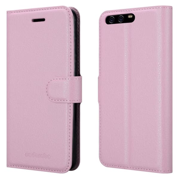 Huawei P10 Suojakotelo Lompakkokotelo Matkapuhelinkotelo Suojakuori jossa magneettisuljenta, jalusta-toiminto ja korttitasku