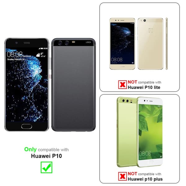 Huawei P10 Suojakotelo Lompakkokotelo Matkapuhelinkotelo Suojakuori jossa magneettisuljenta, jalusta-toiminto ja korttitasku