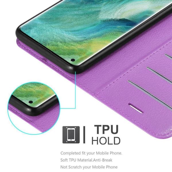 Oppo FIND X2 PRO Suojakotelo Lompakkokotelo Matkapuhelinkotelo Suojakuori jossa magneettisuljenta, jalusta-toiminto ja korttitasku