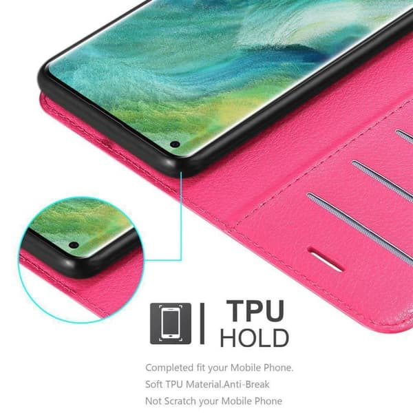 Oppo FIND X2 PRO Suojakotelo Lompakkokotelo Matkapuhelinkotelo Suojakuori jossa magneettisuljenta, jalusta-toiminto ja korttitasku