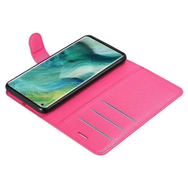 Oppo FIND X2 PRO Plånboksfodral Fodral Skal Case med magnetisk stängning, ståfunktion och kortplats
