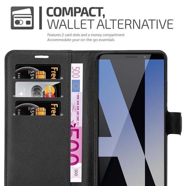 Huawei MATE 10 PRO Suojakotelo Lompakkokotelo Matkapuhelinkotelo Suojakuori jossa magneettisuljenta, jalusta-toiminto ja korttitasku