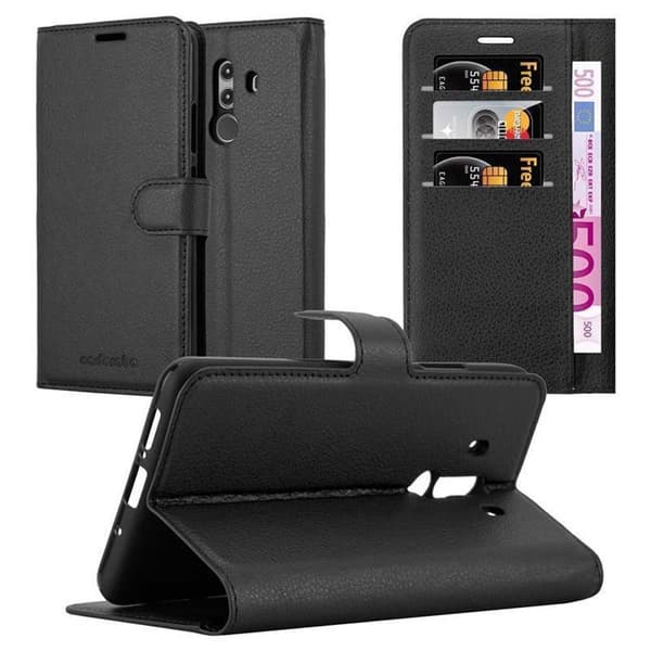 Huawei MATE 10 PRO Suojakotelo Lompakkokotelo Matkapuhelinkotelo Suojakuori jossa magneettisuljenta, jalusta-toiminto ja korttitasku