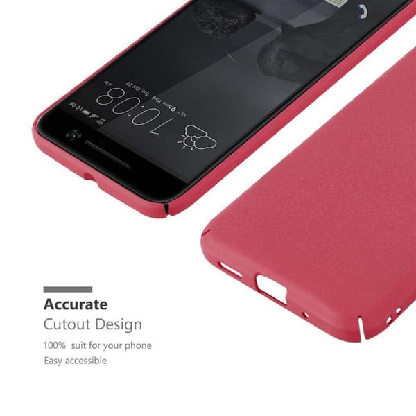Deksel for HTC ONE M10 Hardt Case Beskyttende i frostet look mot riper og støt