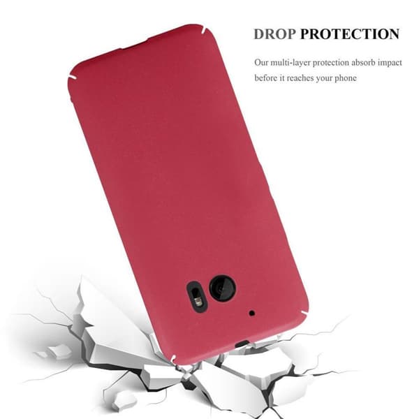 Deksel for HTC ONE M10 Hardt Case Beskyttende i frostet look mot riper og støt