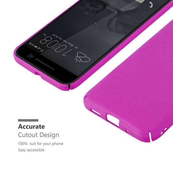 Deksel for HTC ONE M10 Hardt Case Beskyttende i frostet look mot riper og støt