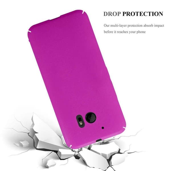 Deksel for HTC ONE M10 Hardt Case Beskyttende i frostet look mot riper og støt