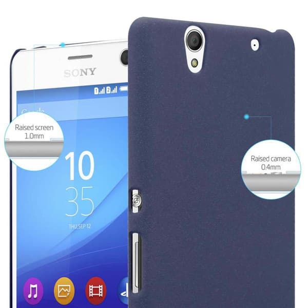 Sony Xperia C4 Fodral Skal Hard Case Mobilskydd i Frosted utseende mot repor och stötar