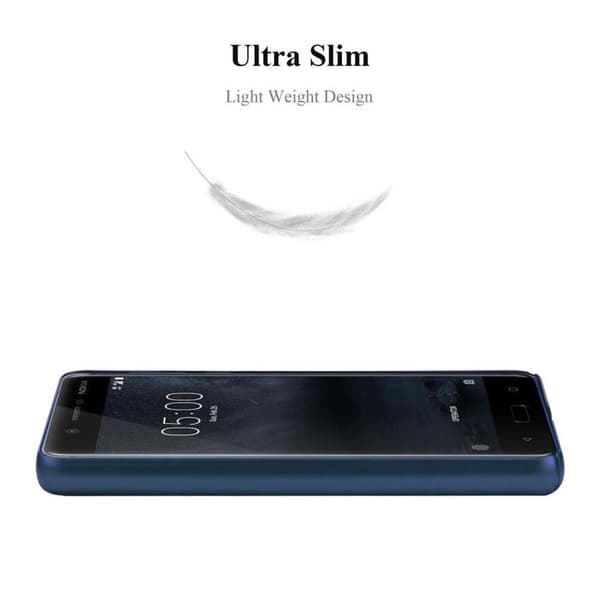 Deksel for Nokia 5 2017 Hardt Case Beskyttende i metallutseende mot riper og støt.