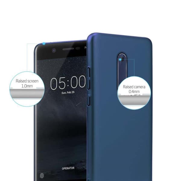 Deksel for Nokia 5 2017 Hardt Case Beskyttende i metallutseende mot riper og støt.