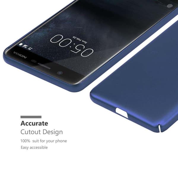 Deksel for Nokia 5 2017 Hardt Case Beskyttende i metallutseende mot riper og støt.