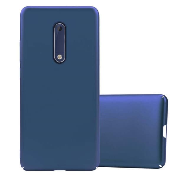 Deksel for Nokia 5 2017 Hardt Case Beskyttende i metallutseende mot riper og støt. METALLISK BLÅ