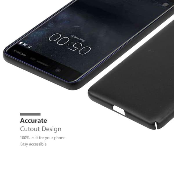 Nokia 3 2017 Suojakuori Hard Case Suojakotelo metallin näköinen suojus naarmuja ja iskuja vastaan
